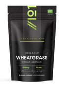 ALPHA01 Organic Wheatgrass 2100mg - High Strength Triticum Aestivum Supplement - 90 Vegan Capsules - Resealable and Recyclable Pouch - by Alpha01