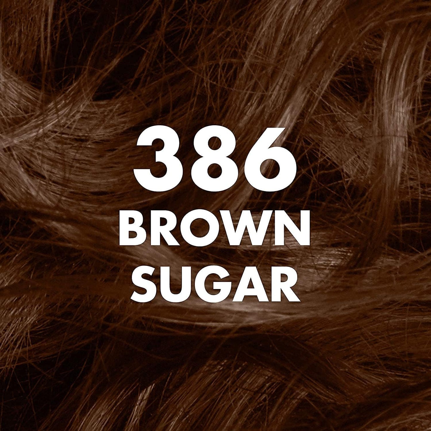 Generic Dark and Lovely Fade Resist Permanent Hair Colour Hair Dye Up To 100 Percent Gray Coverage Brilliant Shine (Brown Sugar 386)