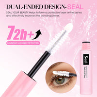 2 Pcs Bond and Seal Lash Glue, Cluster Lash Glue with 72h Hold, Waterproof Bond and Seal for Eyelash Extensions Beginners Self Use at Home - A Surprise Choice
