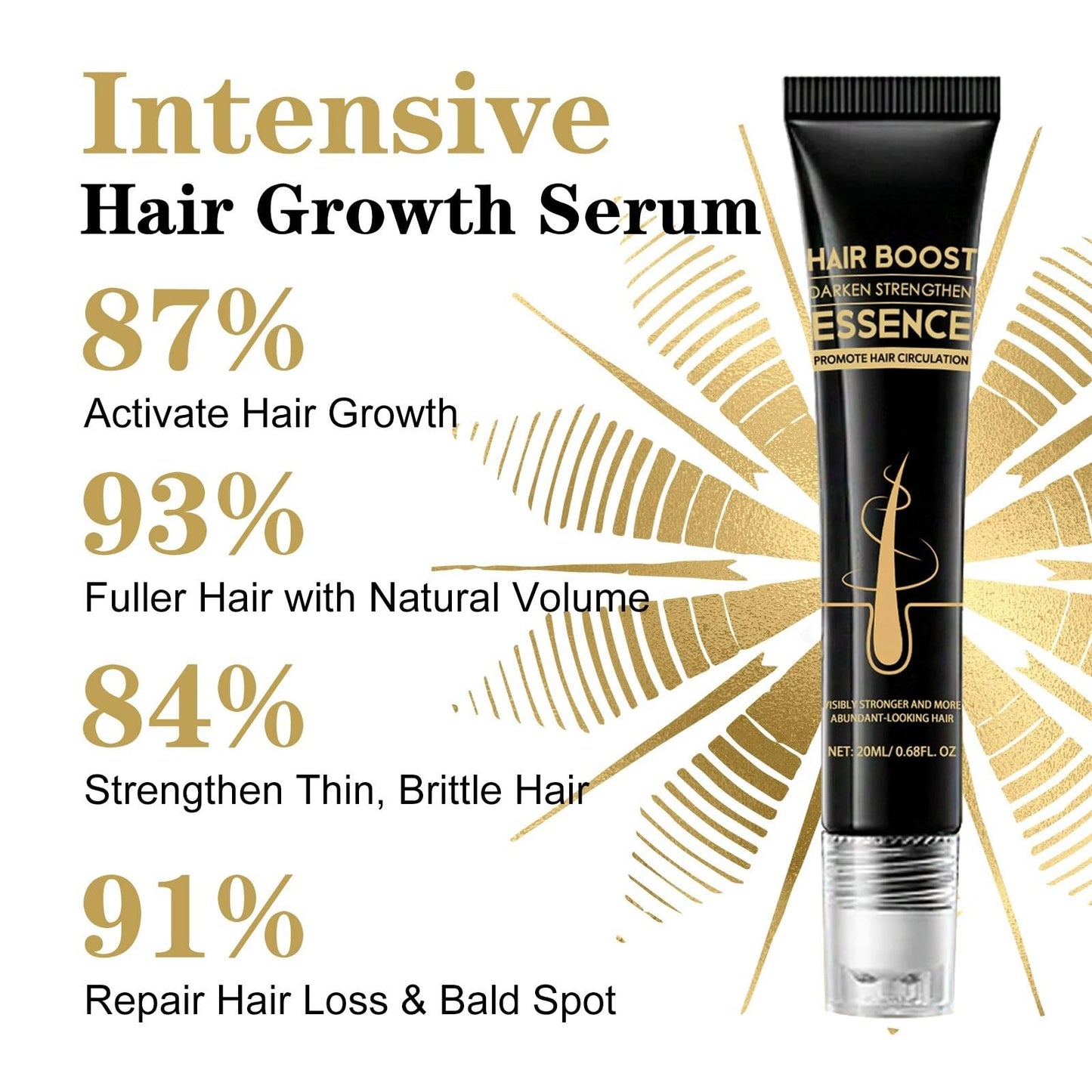 SingHao Hair Growth Roll-On Massage Essence,H/air G/rowth Serum,Roller Ball Ha/ir Care Oil,Scalp Roller,Ha/ir Treatment for Hai/r Lo/ss,Hai/r Growth Anti-Hair Lo/ss,H/air Loss Oil,Hair O/il Growth