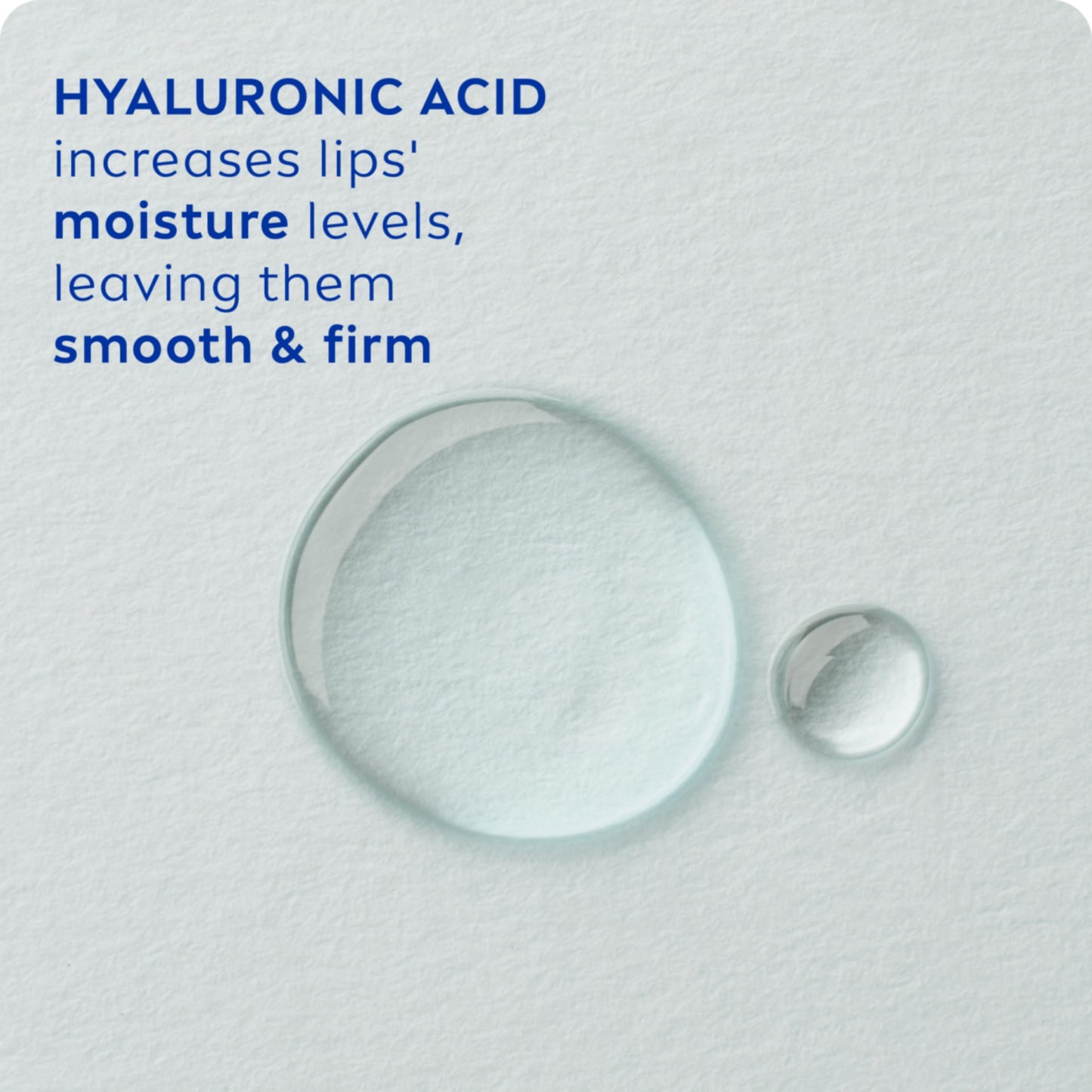 NIVEA Hyaluron Moisture Plus Lip Balm (5.2g), Ultra-Light Lip Balm Stick with Hyaluronic Acid, Provides 24H Moisture and Visibly Smoother Lips