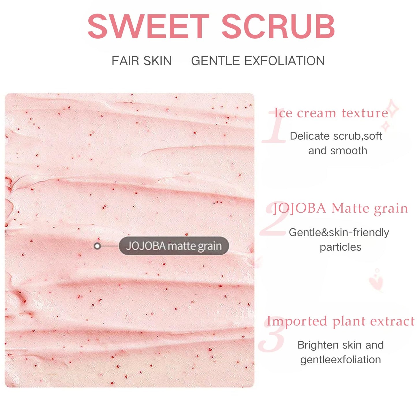 IZBEAUVO Face Scrub with Retinol and Vitamin E - Exfoliating Face Wash Scrub, Face Exfoliator, Face Scrub for Women, Gentle Facial Scrub Cleanser for Peeling Brightening, Blackheads & Acne, Hydrating Skin