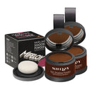 MIFELOY 2 Pcs Root Cover Up Powder, Touch Up Hair Color for Grey, Roots Concealer for Beard Line Eyebrow, Instantly Conceals Hair Loss, Roots Coverage Powder for Thinning Grays Hairline, Medium Brown