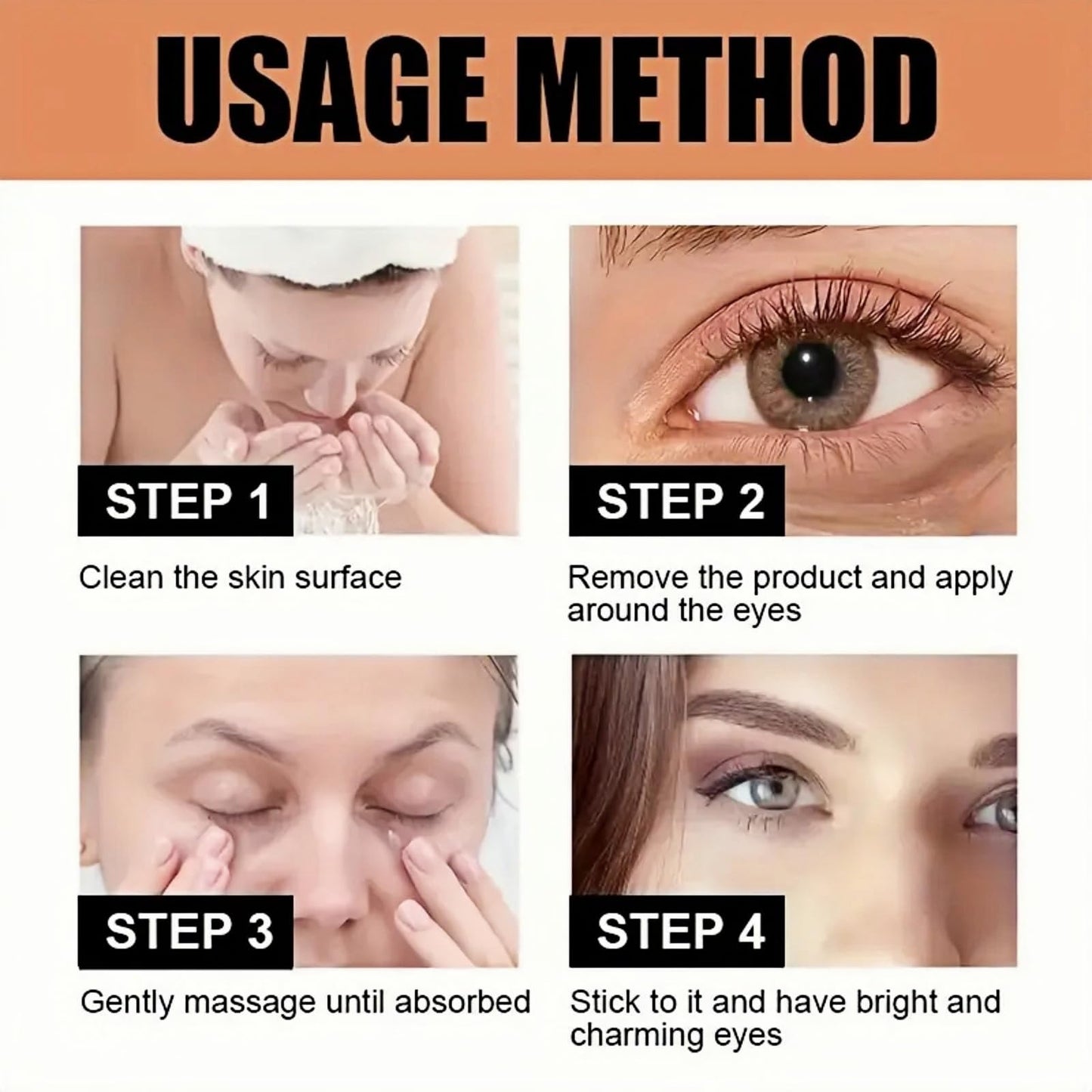 OuXing Lutein Eye Essence Oil,Vc Eye Wrinkle Essence Oil,Eye Serum,Lute-in Eye Wrinkle Es-sence Oi-l,Lutein Anti-Wri-nkle Eye Serum O-il,E-ye Roller for Dark Circles and Puffiness,Fading Anti-Wrink-le