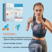 L0famy Anti Chafing Cream,Body Glide Anti-Chafe Balm,Waterproof Run Anti Chafe Cream for Heel,Lower Arm,Thigh,Legs,Women Skin Protection