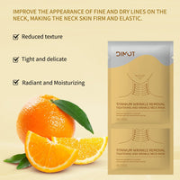 Tpyag Anti-wrinkle Neck Mask,Anti Wrinkle Patches,Neck Mask with Peptides & Hyaluronic Acid, Firming & Wrinkle-Reducing, Non-Slip Fit for Women & Men,5 Pieces
