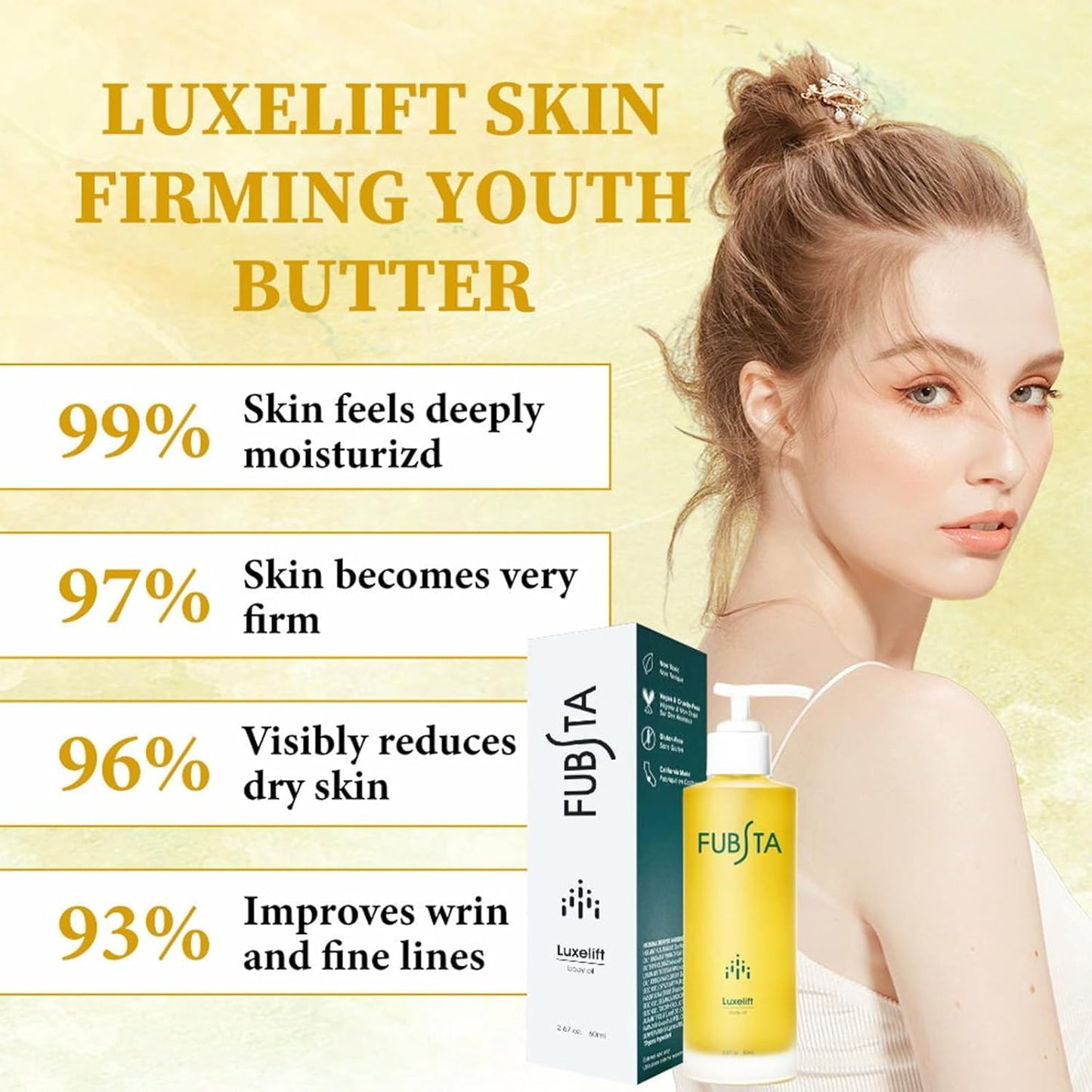 ALLILUYAA 2PCS Fubsta SkinFirming Rejuvenating Oil, Fubsta Skin Firming Rejuvenating Oil, Fubsta Firming Oil, Fubsta Skin Firming Oil, Fubsta Skin Firming Serum for Body, Deep Nourishing, Reduce Fine Lines