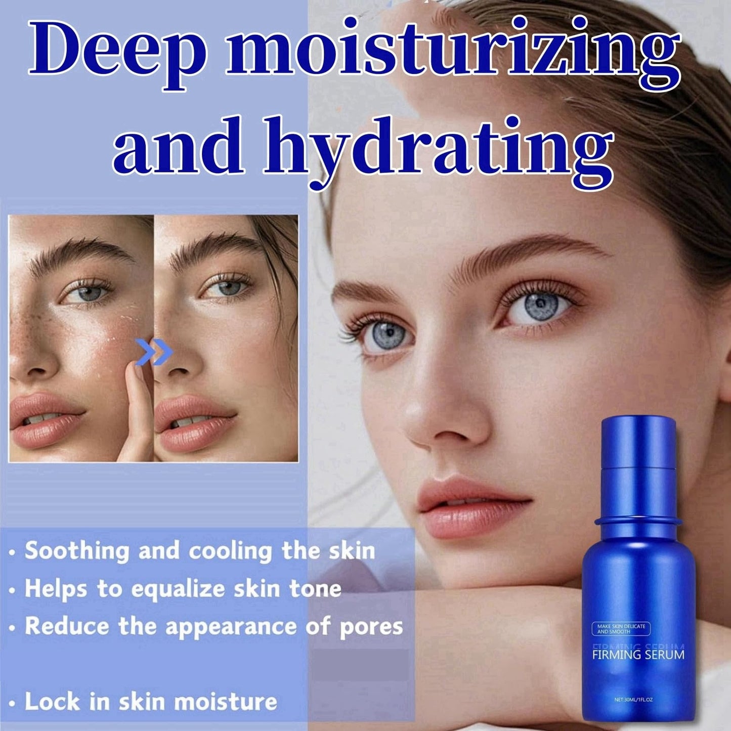Yoowan Skin Booster,Face Serum,Anti Aging Face Ser-Um,Hydrate And Moisturize,Tightening And Firming,Pore Care,Enhance Facial Barrier,Relaxing And Soothing,Anti Wrinkle For Every Skin Types