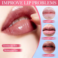 Lip Plumper,Plumping Serum Oil,Hydrating Lip Gloss,Lip Boosting Serum,Hydrating and Nourishing Lips Oils,Moisturizing and Non-Sticky Lip Oil Plumper,Plumping Lip Gloss,Reduce Lip Lines,Lip Care Serum