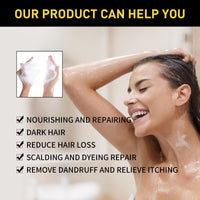 Polar Hair Dye Shampoo,Black Ha/ir D/ye Sha/mpoo 3 in 1,H/air Care Instant Dy/e Sham/poo,Temporary Hai/r Dye,Permanent Hair Colour,Color Shampo/o,3 in 1 Instant Shampoo(Brown)