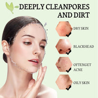 IZBEAUVO Green Tea Mask Stick,Green Tea Mask,Deep Cleansing Face Mask,Purifying Clay Mask,Moisturizes Oil Control,Deep Clean Pore,Blackhead Remover Face Mask Clay,Brightening for Men and Women