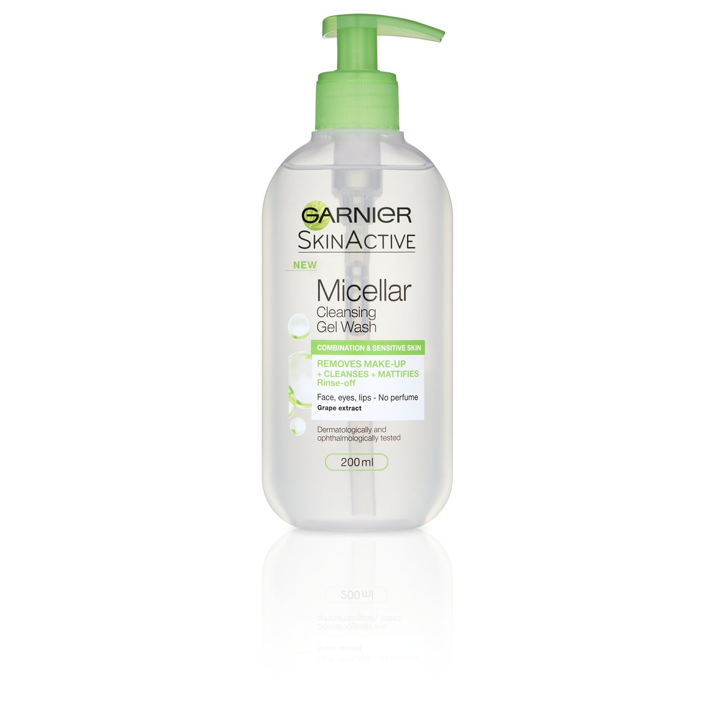 Garnier Micellar Gel Face Wash Combination Skin 200ml 3600542011488