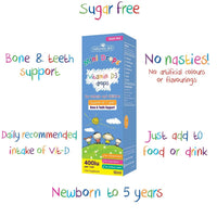 (3 PACK) - Natures Aid - Vitamin D3 400iu Drops | 50ml | 3 PACK BUNDLE