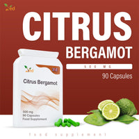 VED Ved Citrus Bergamot, Organic Citrus Bergamot Extract,500mg, 90 Capsules(3 Months Supply)