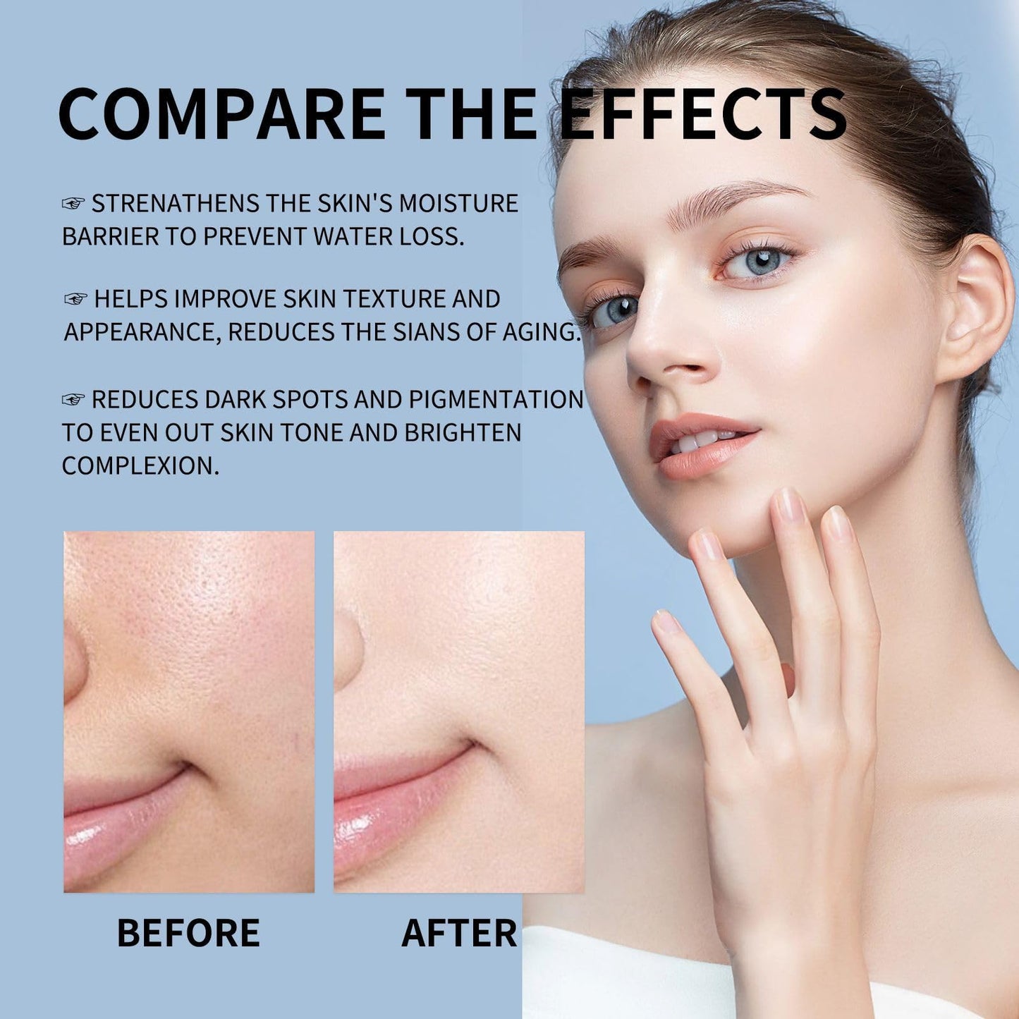 Generic Glowage Repair Moisturising Cream, Glowage Repair Moisturising, Youthful Formula Ultimate Moisturizing Cream For All Skin Types, With Collagen And Hyaluronic Acid, 100ml