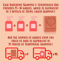 NATURTINT Naturtint 2 in 1 Strengthening Shampoo & Conditioner Bar for Weak and Thinning Hair