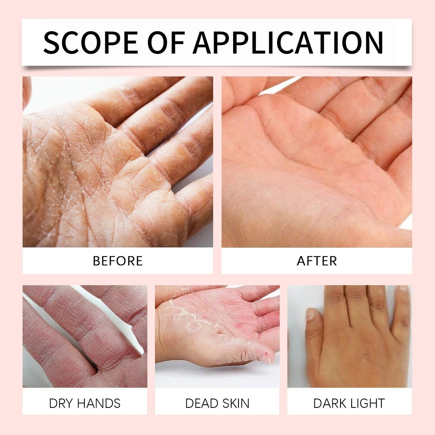 Jinjiar Retinol Hand Cream,Firming Anti-Aging Hand Lotion,Relief Intense Moisture Hand Balm,Moisturizer for Dry Cracked Hands,Anti Aging Hand Cream,Retinol Hand Balm Anti Aging,Protects Skin&Nails