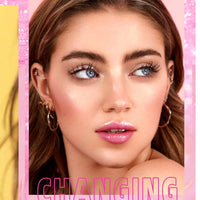 MEITREND Colour Changing Lip Oil,Hydrating Lip Gloss Magic Colour Changing Lip Oil,Moisturizing Plumping Lip Gloss Lip Oil Tint For Women Girls Pink Lips