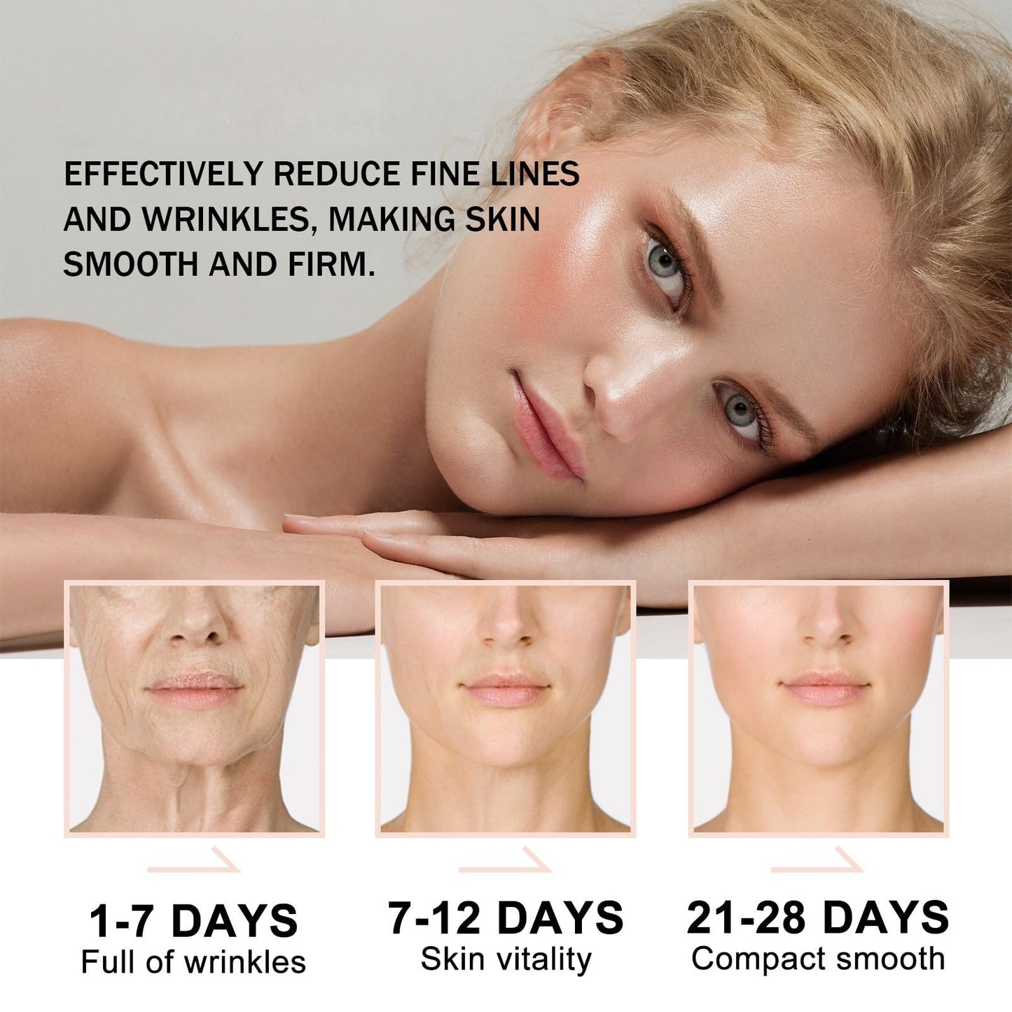 Jinjiar 2PCS Bee Venom Anti-Wrinkle Cream,Bee Venom Wrinkle Removal Cream for Face,Face Cream for Women,Face Cream for Dry Skin,Moisturiser Face Women,Skin Repair Cr-eam,Fa-ce Tightening Cre-am,Skin Cr-eam