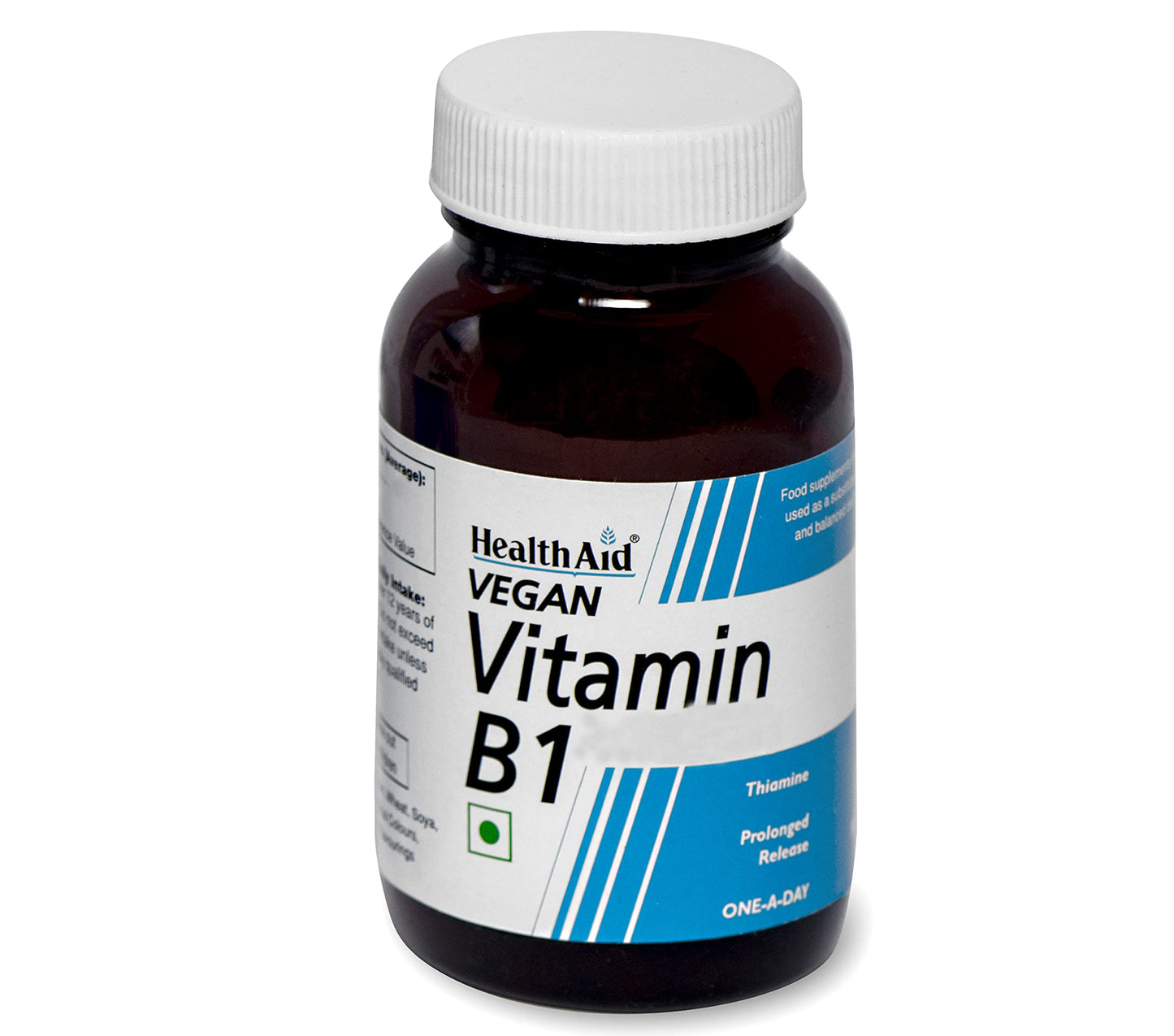 HealthAid Vitamin B1 (Thiamin) 100mg - Prolong Release - 90 Tablets