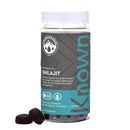 Known - 1600 mg Himalayan Shilajit Gummies with Ashwagandha - 60 x Two-A-Day Blackcurrant Flavour - 50% Fulvic Acid - Energy, Stress Relief & Immune Support - Adaptogenic - Vegan/Halal