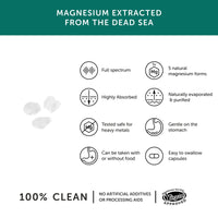 Marine Magnesium – Together Health – from Natural Marine Salts – 5 Natural Forms of Magnesium – Vegan Friendly – Made in The UK – 60 Vegecaps - Pack of 2