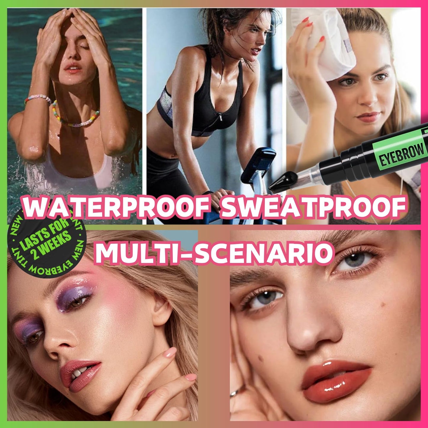 SHEBEEDO Eyebrow Tint Semi-Permanent Eyebrow Dye Professional Formula Brow Tint Eyebrow Dye Kit For Natural Looking Brows Visible Results In 3 Seconds, Up To 10 Day Eye Brow Tint Kits