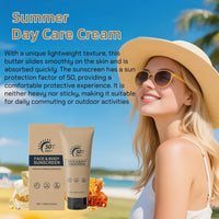 Fankayi Beef Tallow for Face Sun Cream SPF 50,Face & Body Sun Cream,Grass Fed Beef Tallow Natural Sunscreen,Invisible Ta-llow Balm Instant Sun Protection,Lightweight Sun Balm,Non-Greasy Su-n Cr-eam Protection
