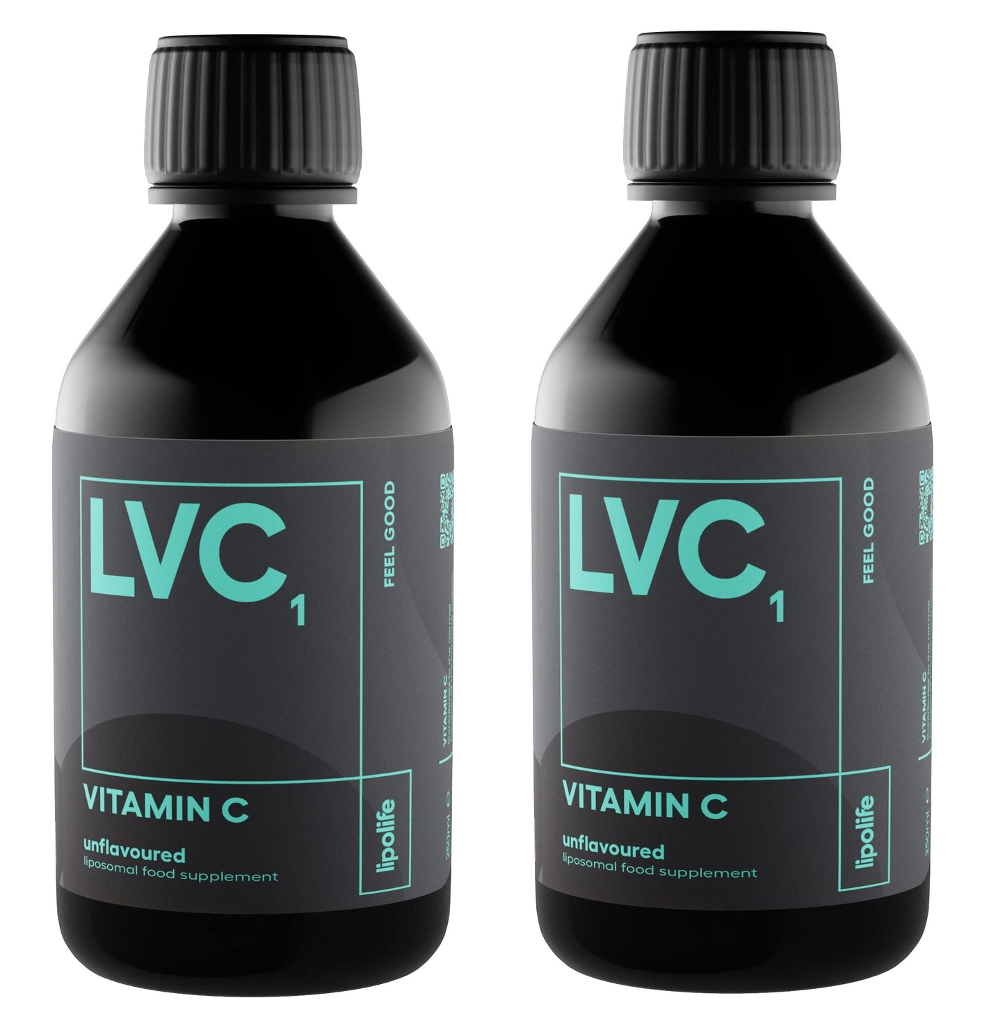 Lipolife LVC1 liposomal Vitamin C - lipolife - 2 x 240ml, 100 Servings of 1g Vitamin C. Formulated with Quali-C and Sunflower phospholipids..