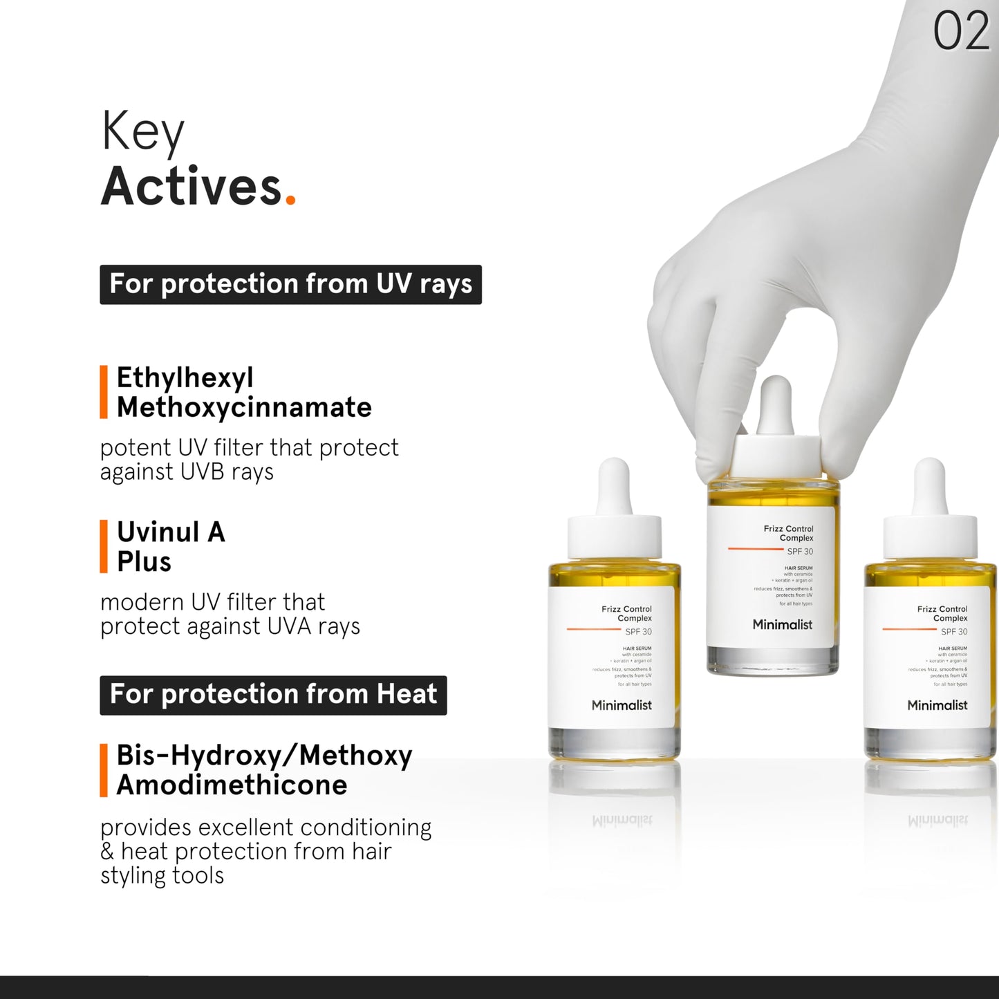 Minimalist Anti Frizz Serum