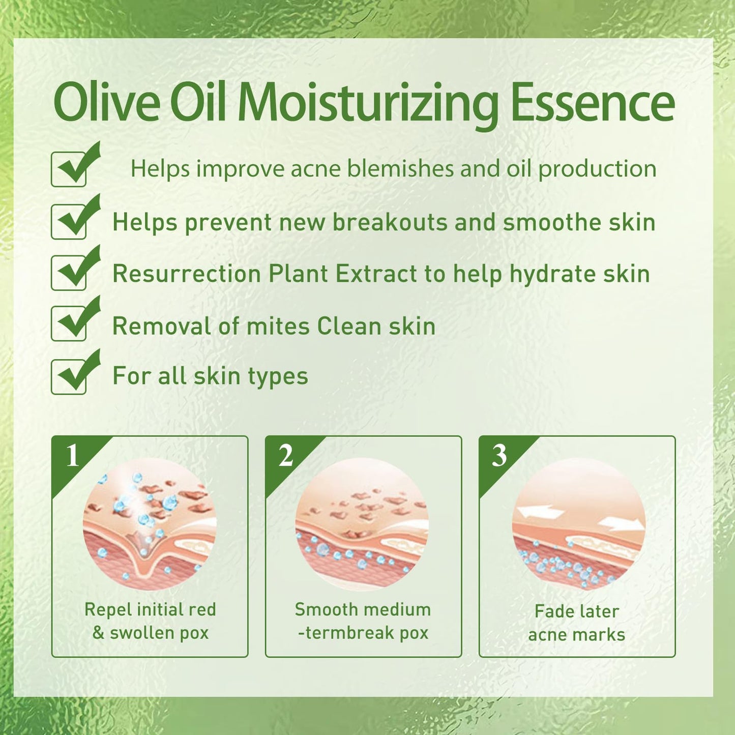 DMQ 2PCS Olive Vitamin E Skin Oil,Anti Dry Body Oil,Firming Face Oil and Serum,Face & Body Skincare.Vitamin E Olive Bodu Oil,Natural Body Massage Oil,Hydrating Body Oil for Dry Skin,Relieve Dryness-75ML
