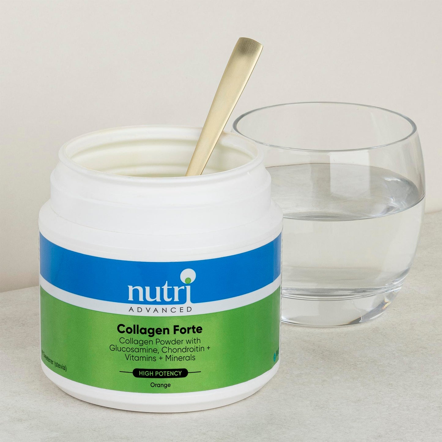 Nutri Advanced - Collagen Forte - Hydrolysed Bovine Collagen Powder with Glucosamine, Chondroitin & MSM - 30 Servings