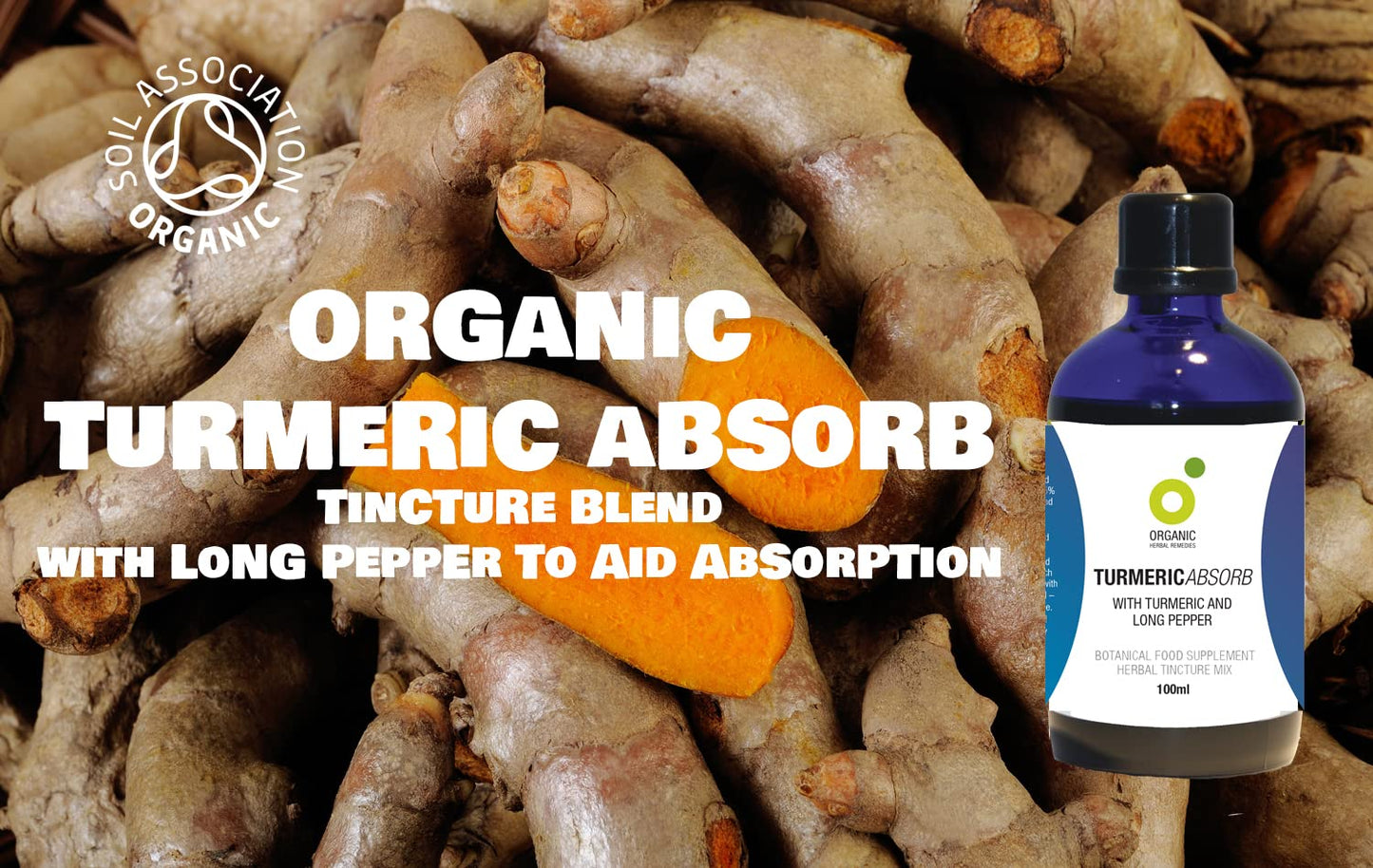 Organic Herbal Remedies 100 ml Turmeric Tincture