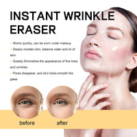 Skips the Line Instant Wrinkle Eraser Face Cream,Face Tightening Cream,Anti Ageing Face Cream,Firming Cream for Loose Skin,Deep Nourishing & Repairing,Wrinkle Filler,Moisturiser Face Women,Anti Aging