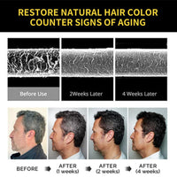 Polar Hair Dye Shampoo,Black Ha/ir D/ye Sha/mpoo 3 in 1,H/air Care Instant Dy/e Sham/poo,Temporary Hai/r Dye,Permanent Hair Colour,Color Shampo/o,3 in 1 Instant Shampoo(Brown)