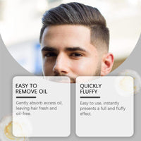 CUOFOL Hair Styling Texturising Powder,Volume Powder for Men,Hair Texture Pow/der,Volumizing Pow/der for H/air,Light Control Natural Matte Look,Ha/ir Styling Products Men,Long-Lasting Hold and Easy to Apply