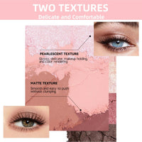 Eye Shadow Stick - 5-in-1 Velvet & Matte Makeup Eyeshadow Stick, Long-Lasting Creamy Formula, Eyeshadow Pencil Includes Shimmer & Matte Finishes for Effortless Glam, Easy to Carry Combination Design