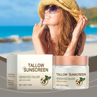 SingHao Beef Tallow Sunscreen SPF 50,Beef Tallow Balm for Skin,Sun Crea/m Face Moisturiser,Be/ef Tall/ow Skin Care,Tall/ow Balm Instant Sun Protection,SP/F 50 Face Moisturiser,Be/ef Tall/ow Cre/am Face Cream