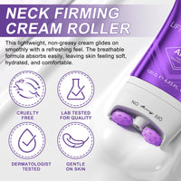 Uocasi AH-8 Neck Firming Cream, Firm Tighten & Lift Neck Cream With 360°Roller Massage-Reduce Wrinkles Fine Lines And Double Chin,Firm And Lift Sagging Skin,Hydration & Nourishment,Skin Tightening Cream-120G