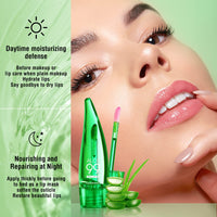ChicNana Aloe Vera Lip Oil, Magic Colour Changing Lip Gloss Long Lasting Organic Lipgloss Set Lips Moisturizer Aloe Vera Lip Stick Balm (1pcs Lip Oil)
