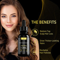 Ruojiar 30ml Men and Women Hair Growth Serum,Hair Growth Oil with 5% Biotin,Wild Hair Gro/wth Oil,Hair Regrowth Treatment,H/air Serum for Hairgrowth with Biotin,Thicken and Strengthen for Ha/ir Regrowth