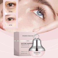 Electric Massage Eye Cream for Dark Circle, Polypeptide Under Eye Cream Firm and Smooth of Fine Lines, Tired Eye Refreshment with Gentle Vibration, Anti-Wrinkle, Firming, Moisturizing