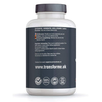 Glucosamine Chondroitin MSM Vitamin C Tablets, High Strength Complex, 365 Tablets Up to 1 Year Supply, Easy to Swallow, Gluten Free, by Transforme