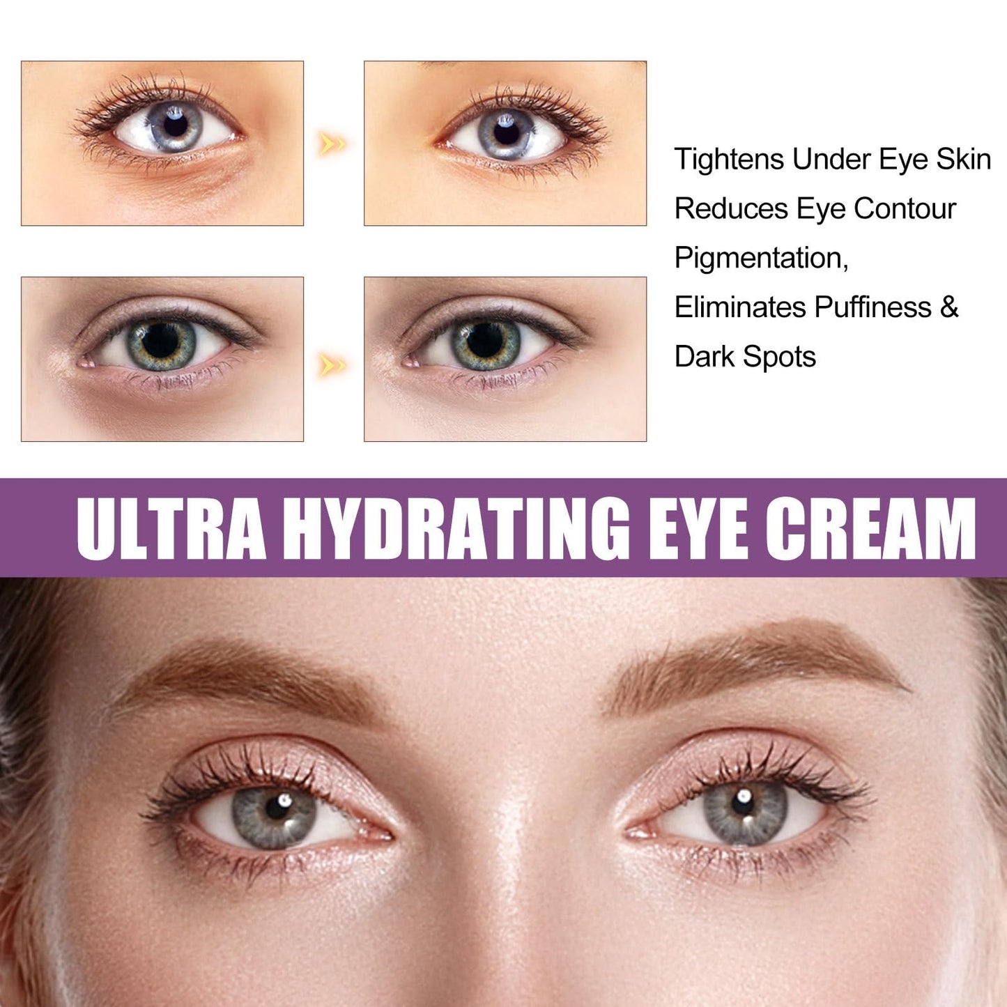 Siyinzu Lutein Eye Essence Oil,Lutein Anti-Wrinkle Eye Serum Oil,Vc E-ye Wrinkle Essence O-il,Fading Anti-Wrinkle To Improve Eye Bags Dark Circles for All Skin Types1PCS, 20ml)