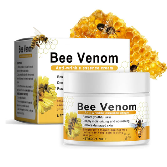ChicNana Bee Venom Cream Skin Tightening Cream for Face Anti Wrinkle Face Cream Wrinkle Removal Face Lift Skin Treatmen For Fine Line Women