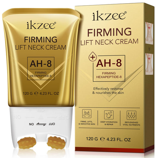 ZyranovaE Firming Neck Cream,Roller Neck Cream for Crepey Skin Body Care Comfort,Moisturizing Body Cream,Anti-Aging and Reduces the Fine Lines and Wrinkles 4.23oz