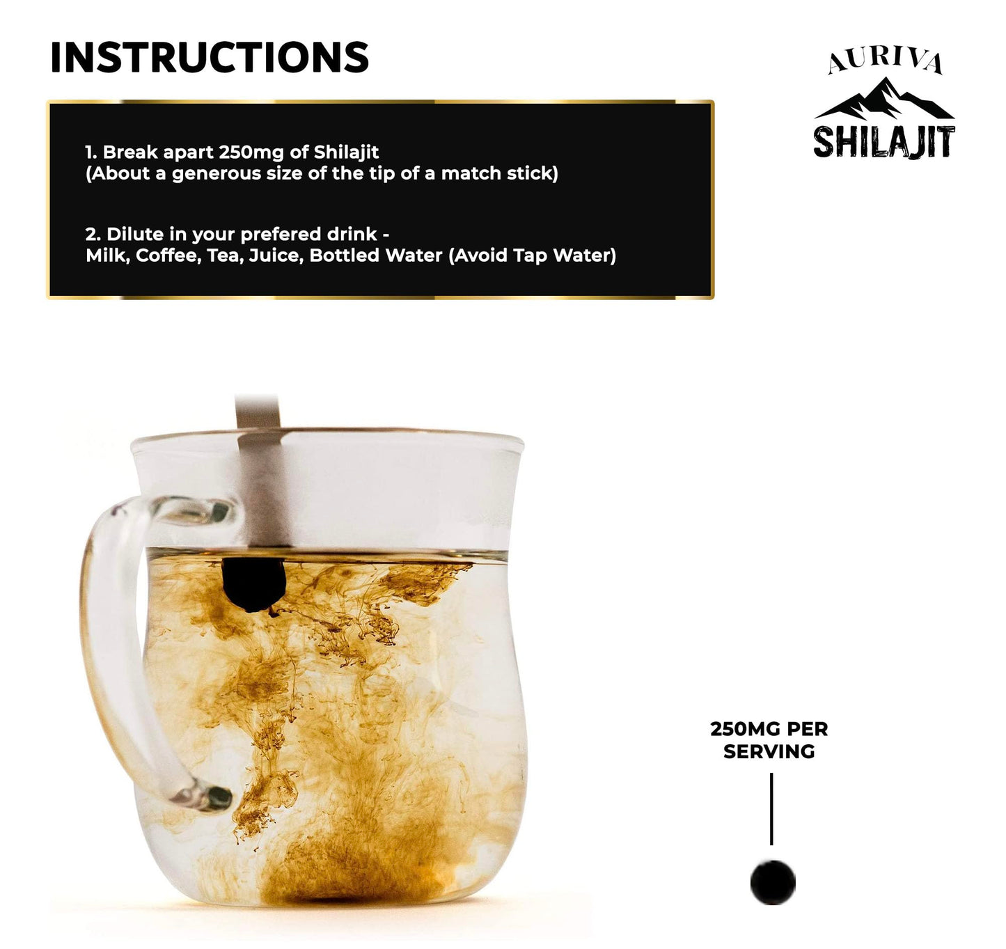 Generic Shilajit Resin Pure Organic Himalayan - 30g Mountain Gold Shilajit -100% Pure Altai - Rich in Fulvic Acid & Trace Minerals - Immune System & Vitality Booster - Vegan