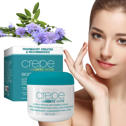 Anmahe Body Souffle 85g Firming Neck Cream Ultra Hydrating Crepe Skin Firming Cream Body Souffle for Women Deeply Moisturizing Suitable for Neck, Chest, Arms and Legs