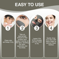 COWANIEE 100g Relief Recovery Mud Mask, Korean Mud Mask for Deep Cleansing
