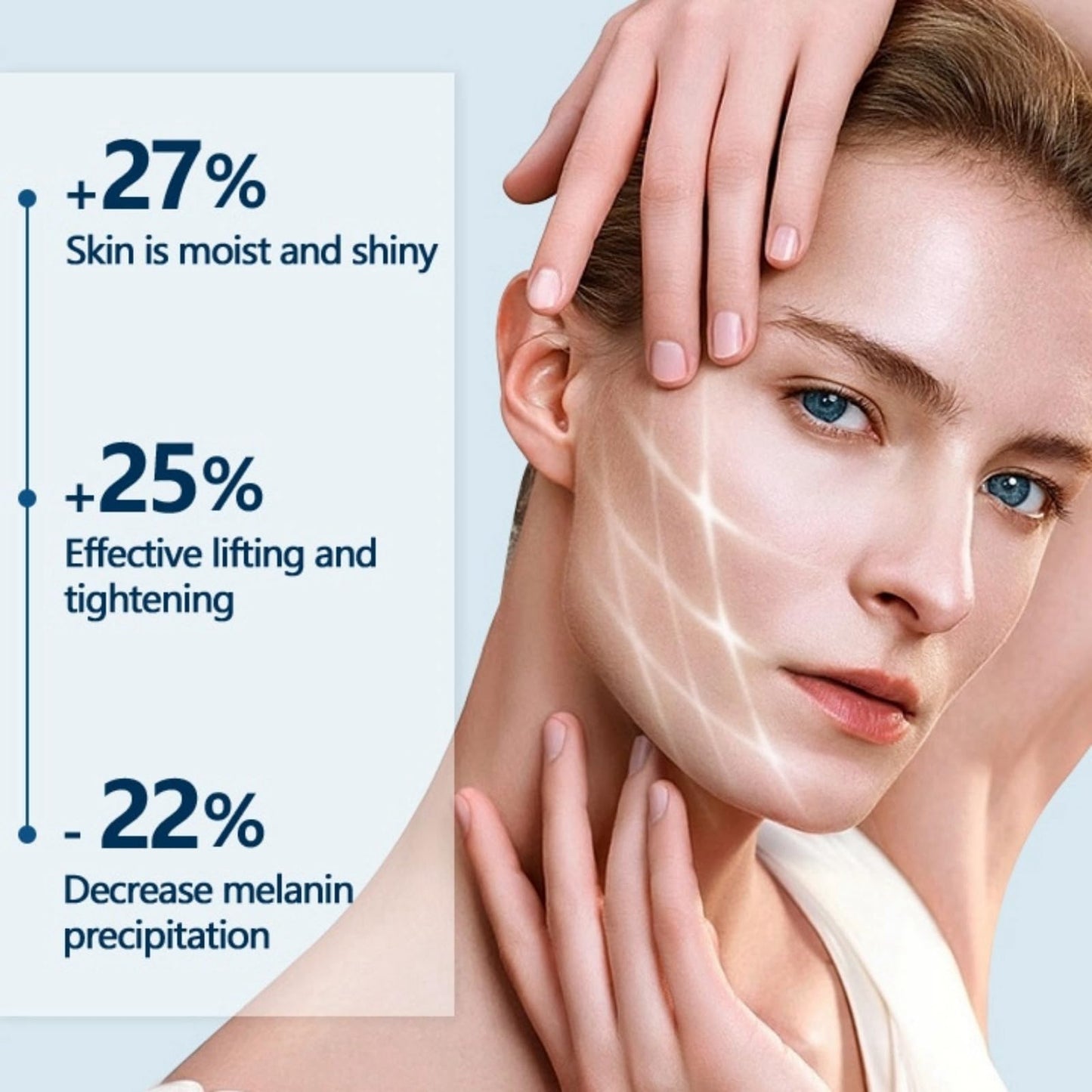 7Pcs Hyaluronic Acid Micr-oneedling Serum,Hyaluronic Acid Concentrated Ampoules,Hyaluronic Acid Serum for Face Micr-oneedling Serum,Hyaluronic Acid Micr-oneedling Serum,Hydrating Face Serum for Women